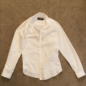 Top man white dress shirt